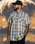 RUTHERFORD BAMBOO SHORT SLEEVE BUTTON UP - MENS